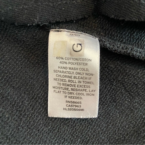 NORDSTROM | STEM Crossover Wrap Drape Cardigan Zippered Jacket Black XS - Picture 3 of 6